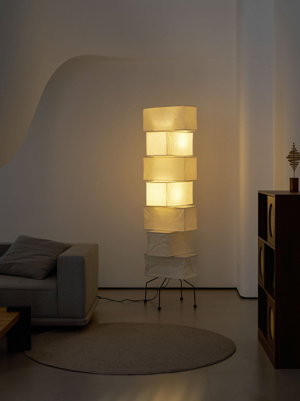 Lana Stacked Floor Lamp