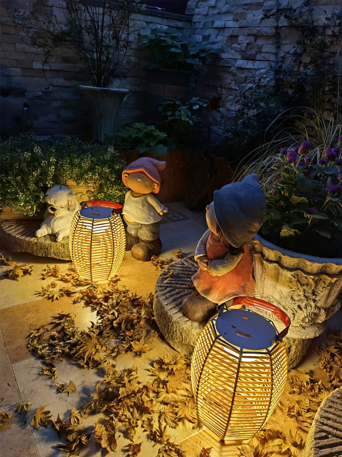 Lantern Built - in Battery Table Lamp