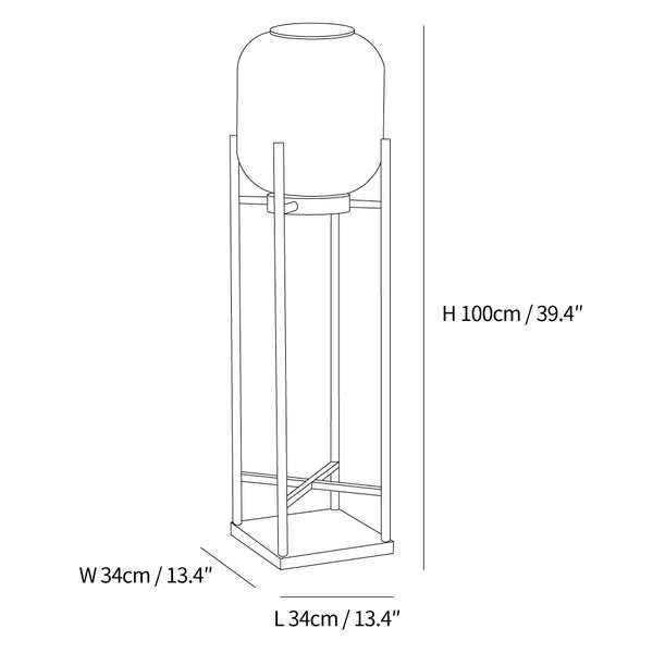 Lantern Floor Light