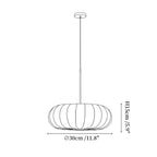 Lantern Silk Pendant Lamp