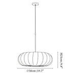 Lantern Silk Pendant Lamp
