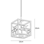 Lantern Square Pendant Lamp