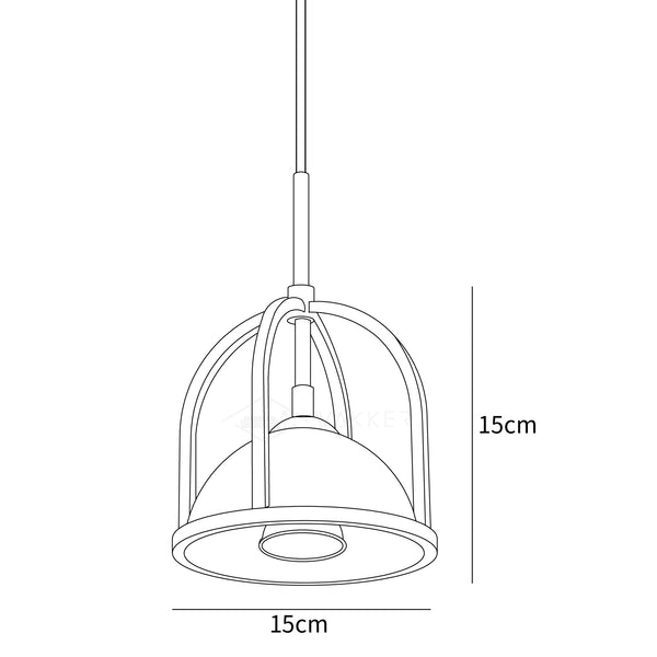 Lantern Square Pendant Lamp