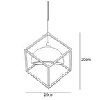 Lantern Square Pendant Lamp