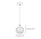 Large Flower Bag Pendant Lamp