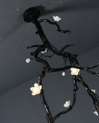 Large Long Branch Flower Chandelier