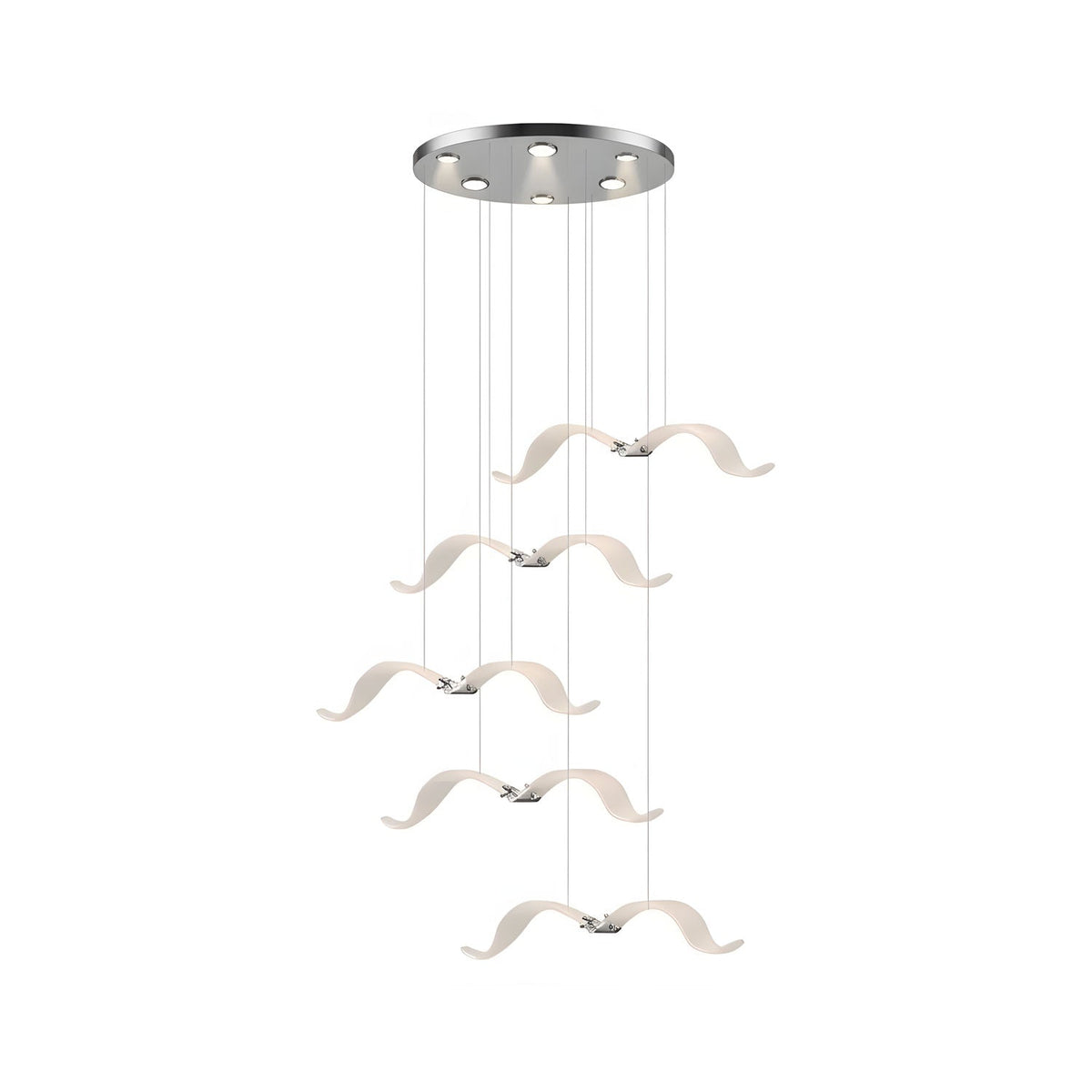 Large Seagull Chandelier
