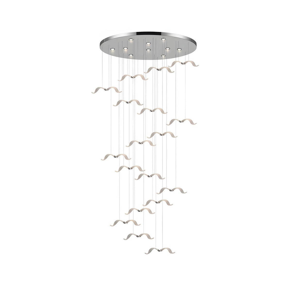 Large Seagull Chandelier