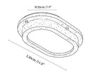 Lartheon Linear Ceiling Lamp