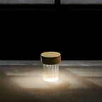 Cordless Crystal Tumbler Lamp