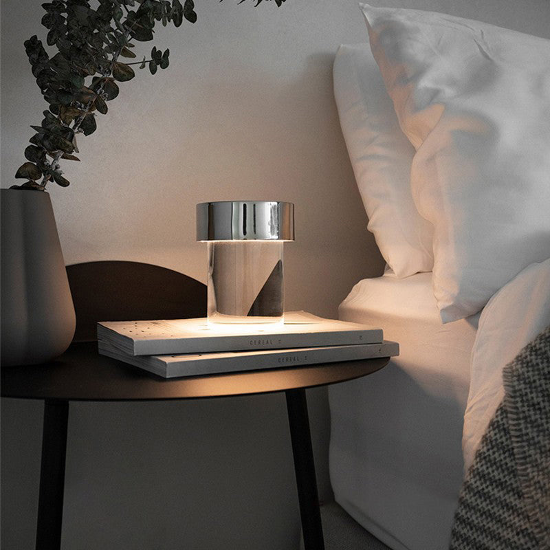 Cordless Crystal Tumbler Lamp