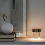 Cordless Crystal Tumbler Lamp