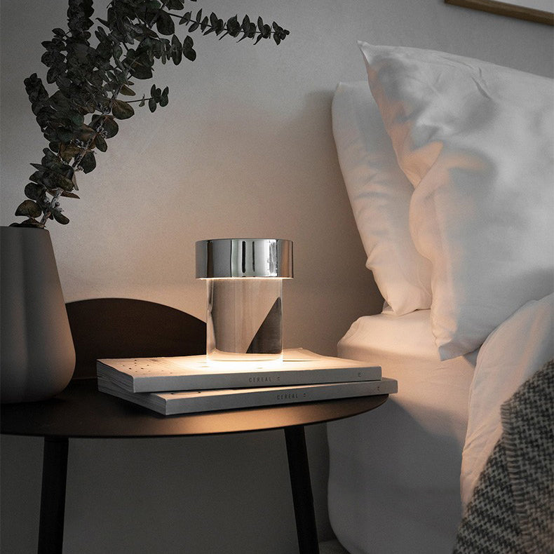 Cordless Crystal Tumbler Lamp