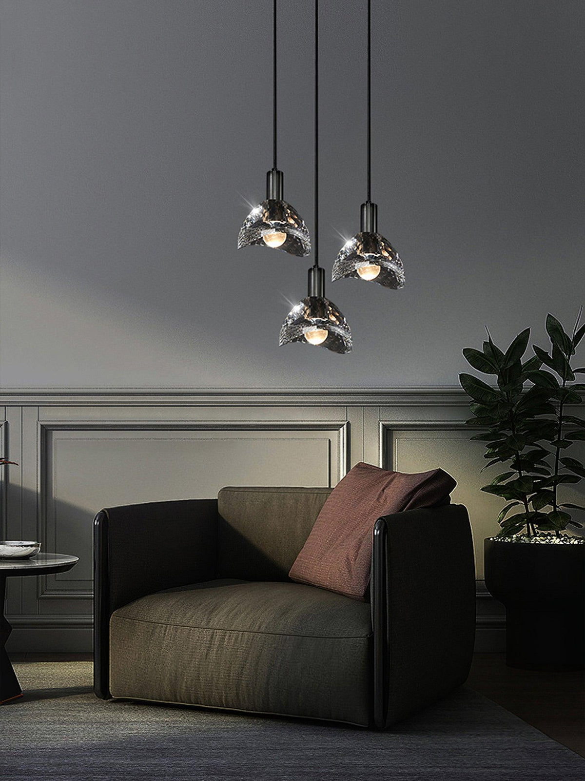 Latham Glass Pendant Lamp