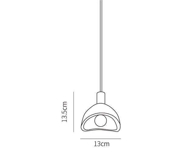 Latham Glass Pendant Lamp