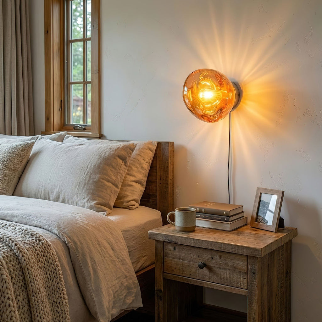 Lava Plug - in Wall Lamp