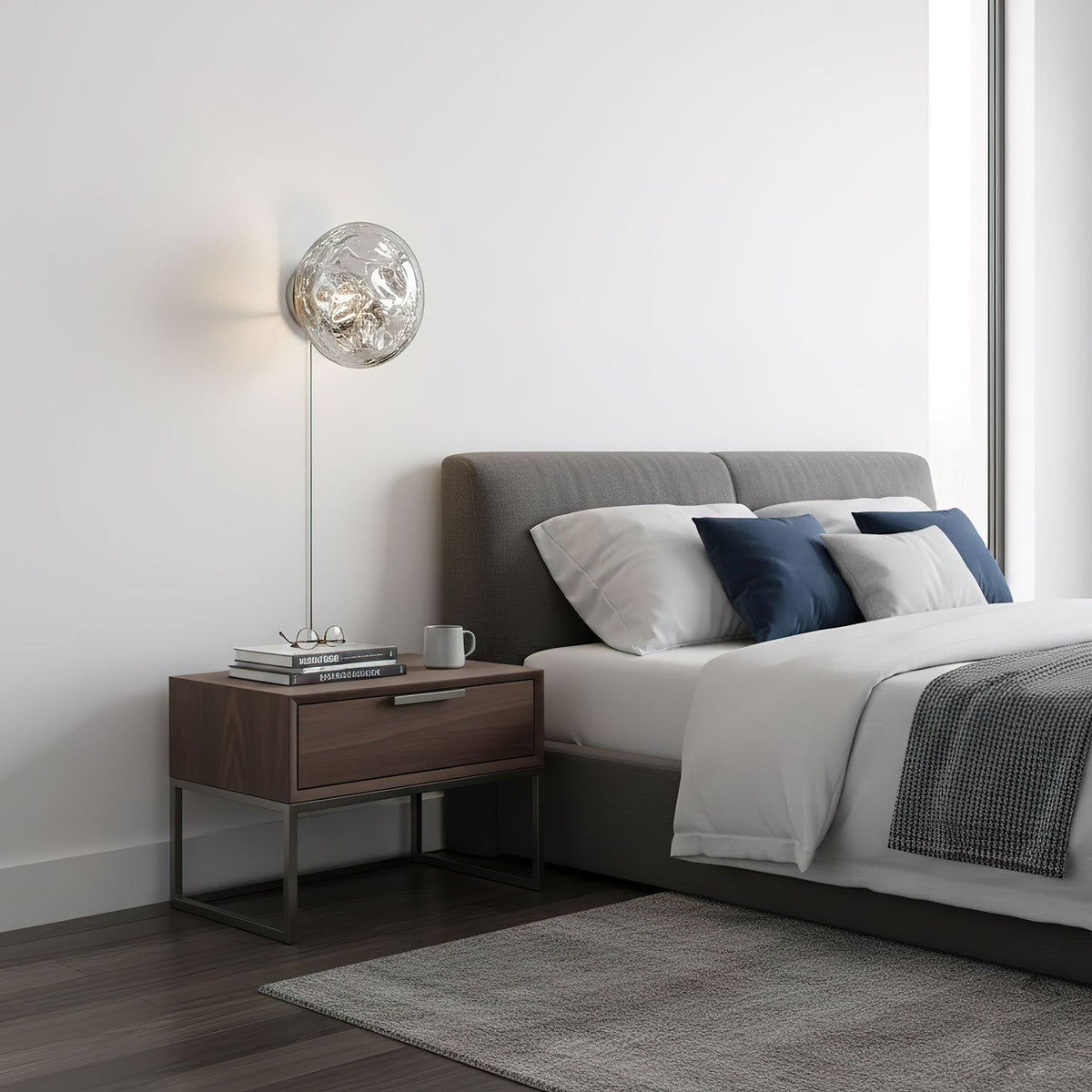 Lava Plug - in Wall Lamp