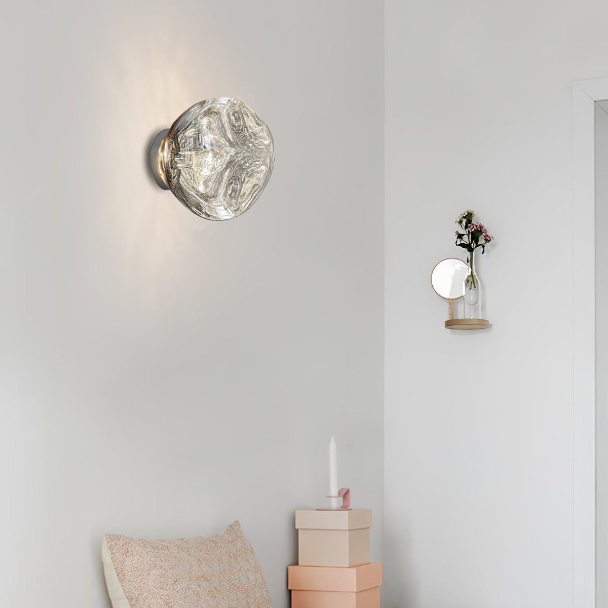 Lava Plug - in Wall Lamp