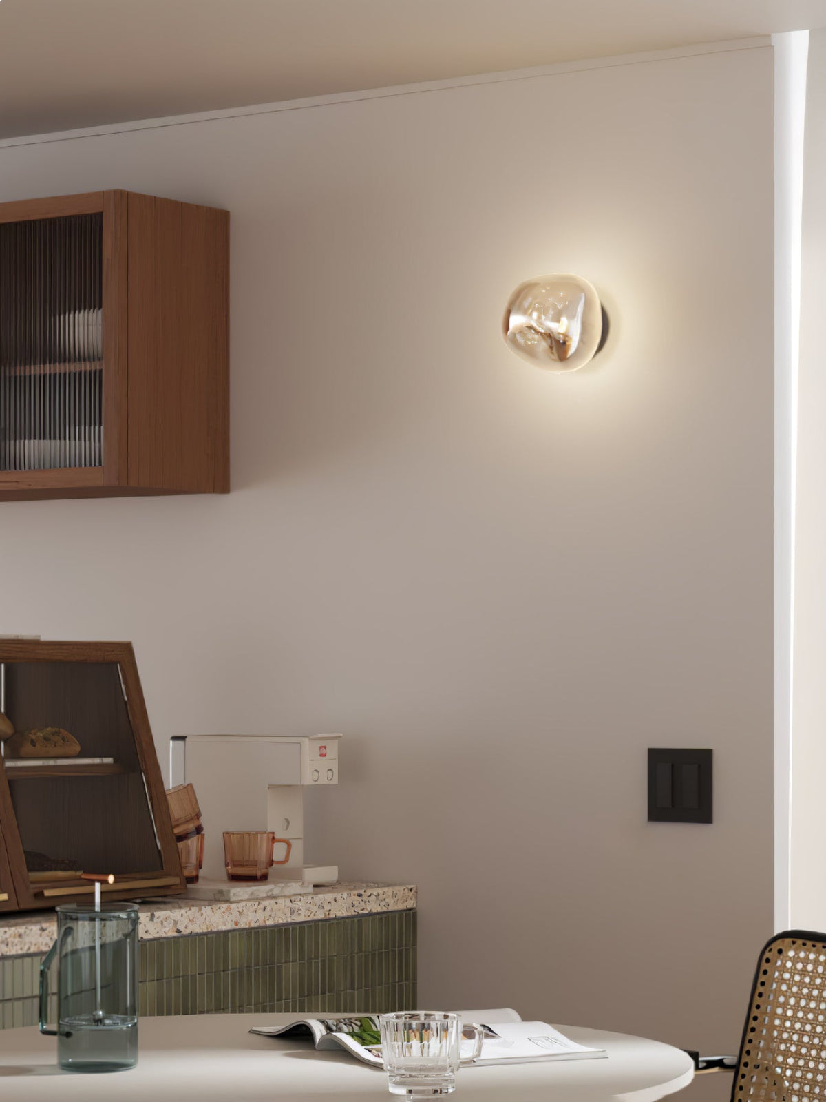 Lava Plug - in Wall Lamp
