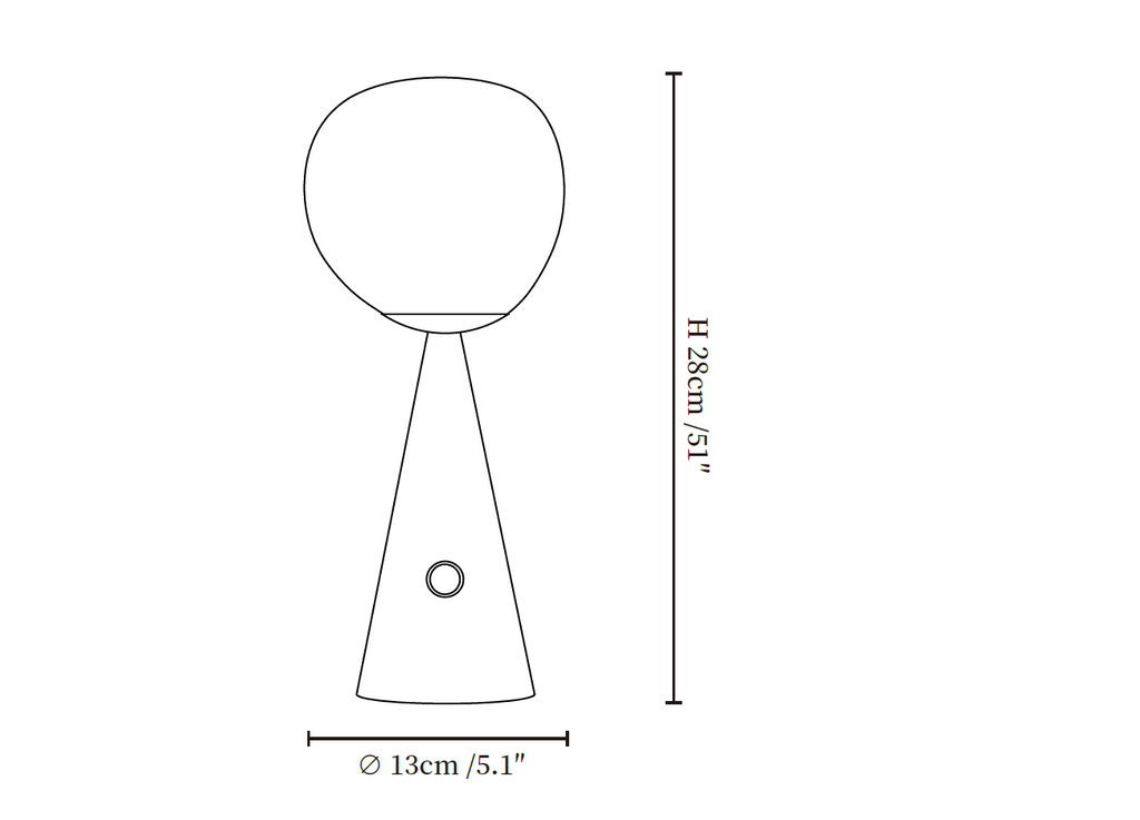 Lava Rechargeable Table Lamp