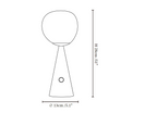 Lava Rechargeable Table Lamp