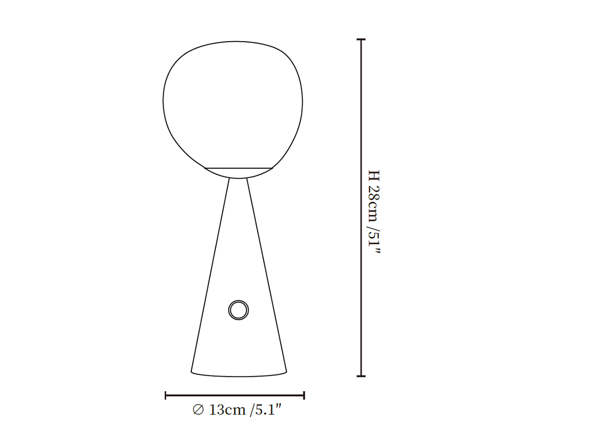 Lava Rechargeable Table Lamp