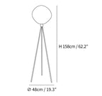 Lava Tripod Rock Floor Lamp