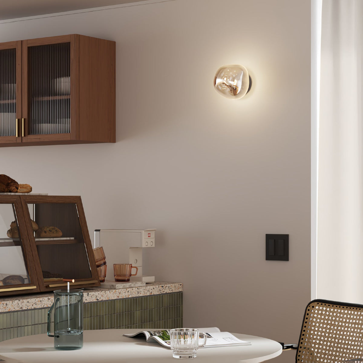 Lava Plug - in Wall Lamp