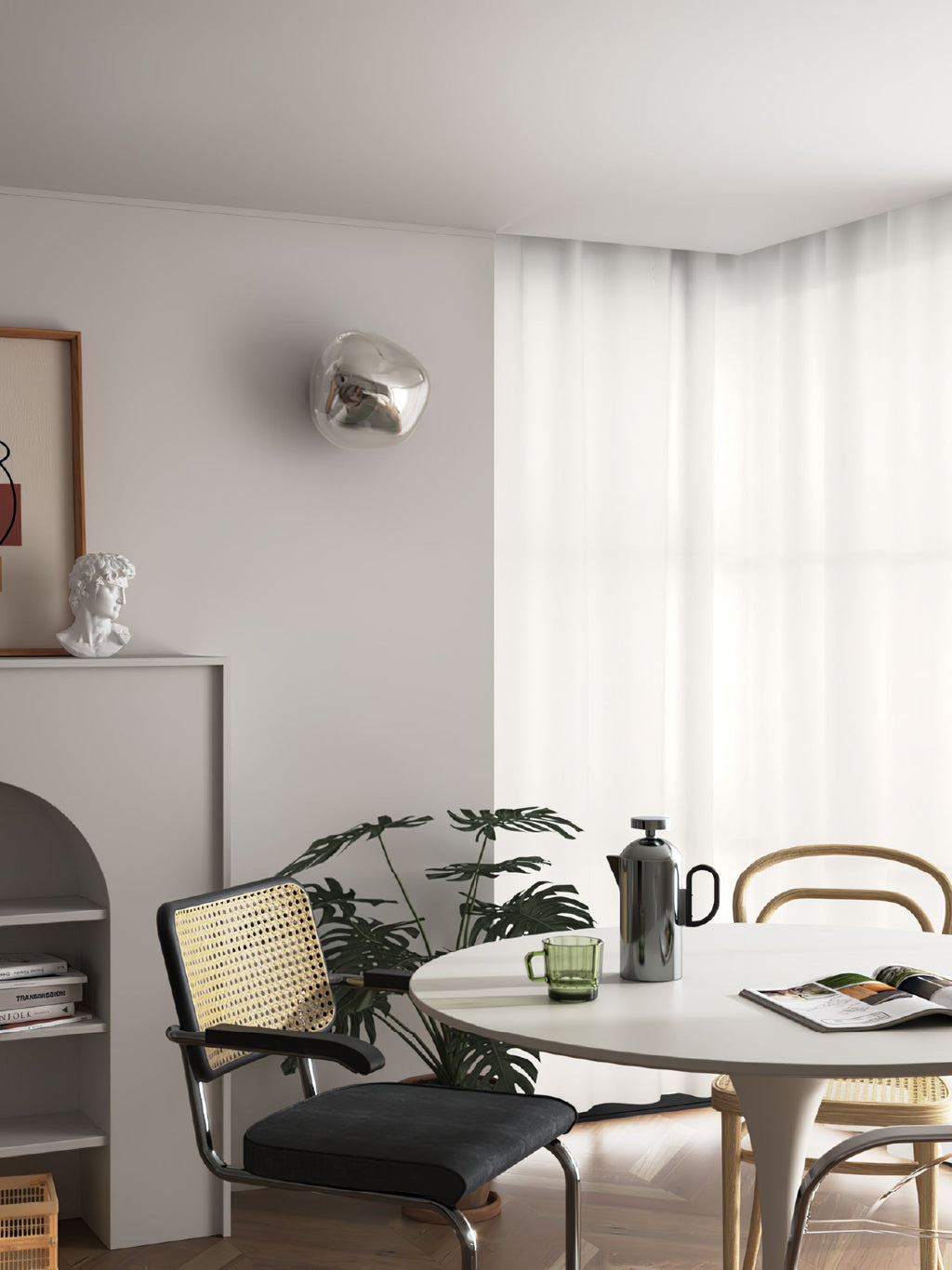 Lava Plug - in Wall Lamp