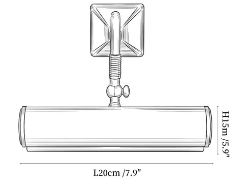 Lawson Brass Wall Light