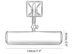 Lawson Brass Wall Light