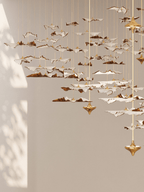 Leaf Twisted Sculptural Customize Chandelier