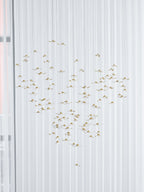 Leaf Twisted Sculptural Customize Chandelier