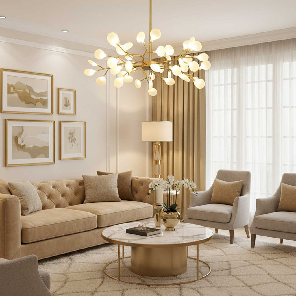 LED Firefly Sputnik Chandelier