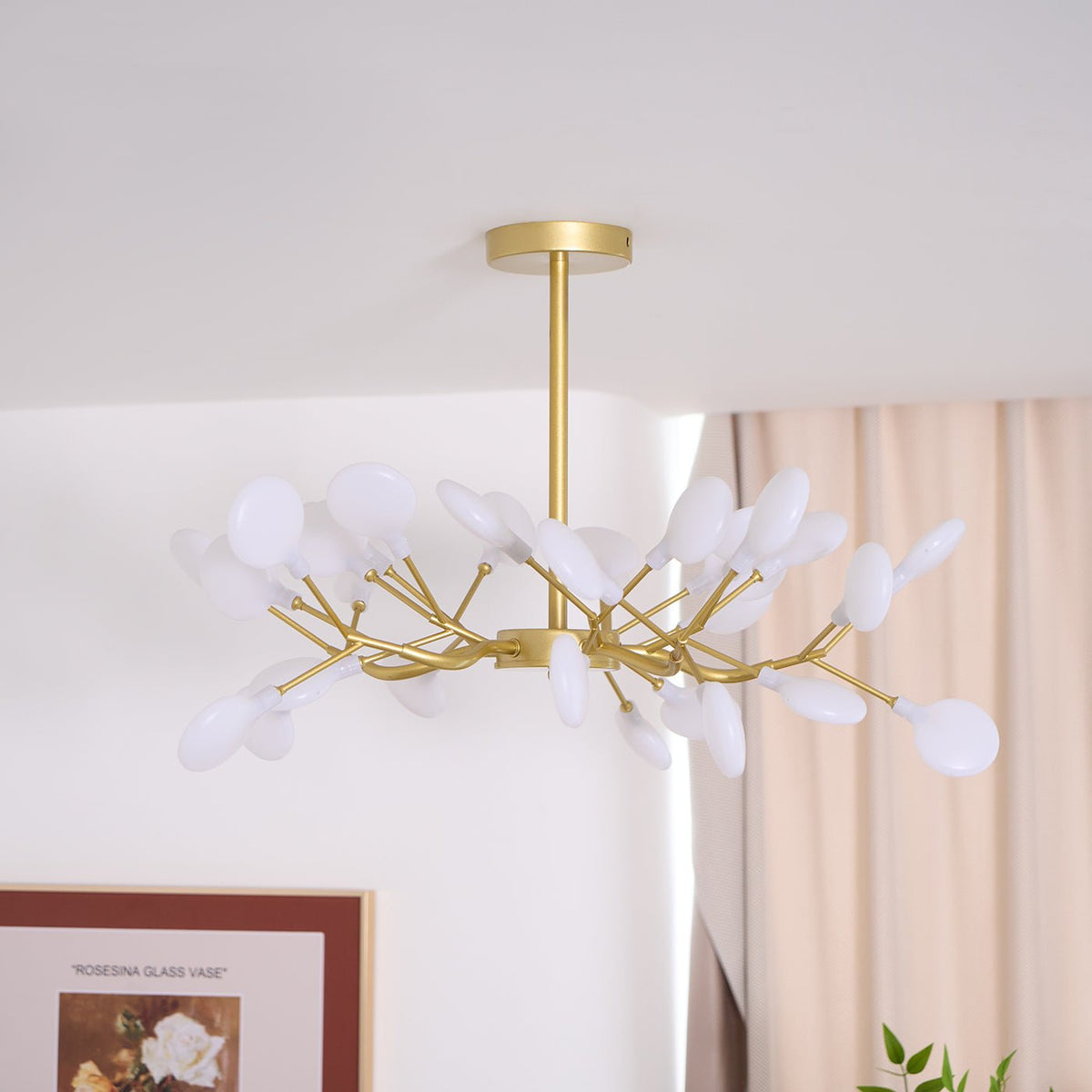 LED Firefly Sputnik Chandelier