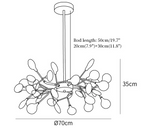LED Firefly Sputnik Chandelier