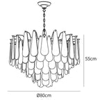 Leon Alabaster Chandelier