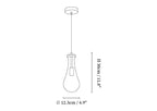 Leontine Glass Pendant Lamp