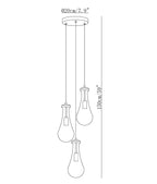 Leontine Glass Pendant Lamp