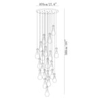 Leontine Glass Pendant Lamp