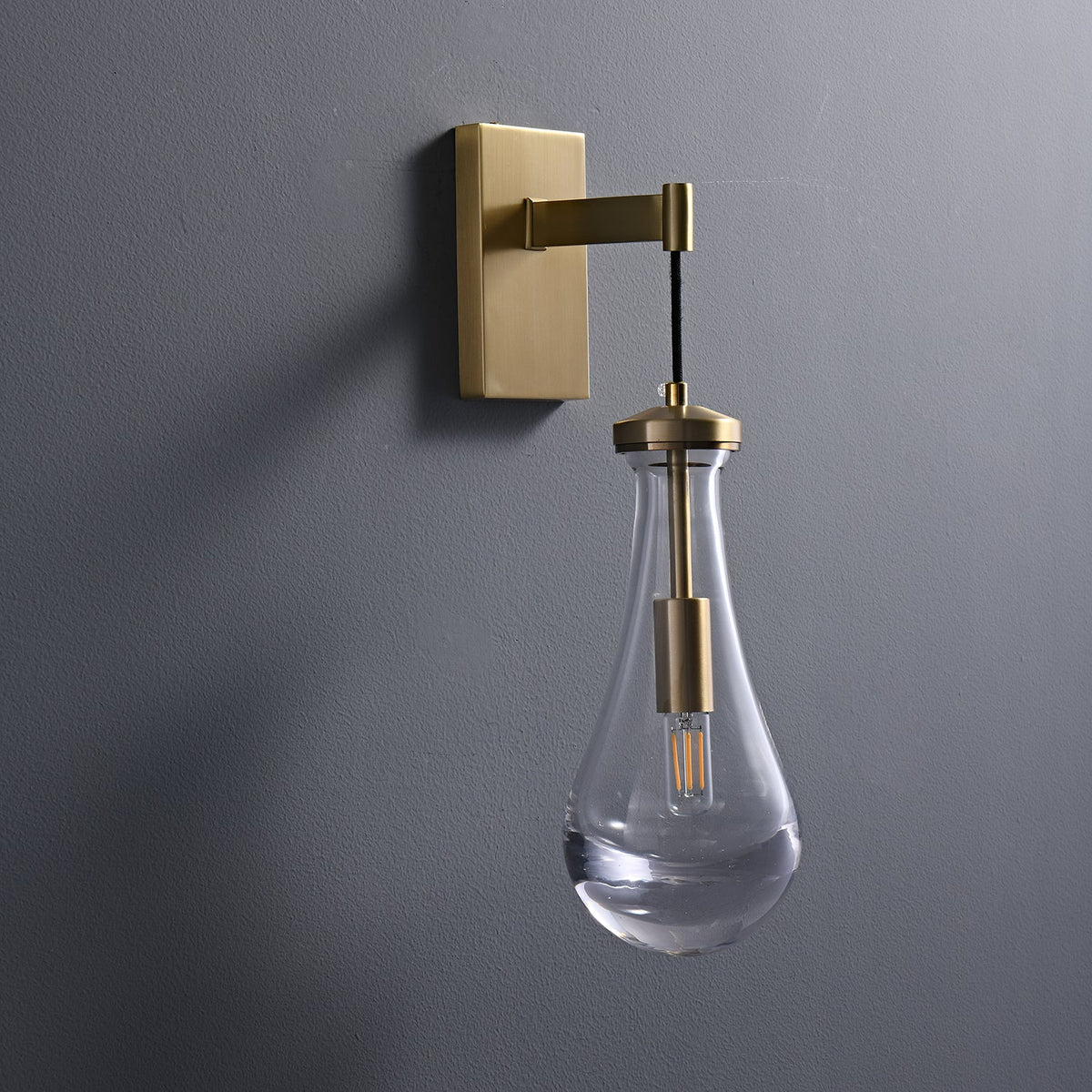 Leontine Glass Wall Lamp