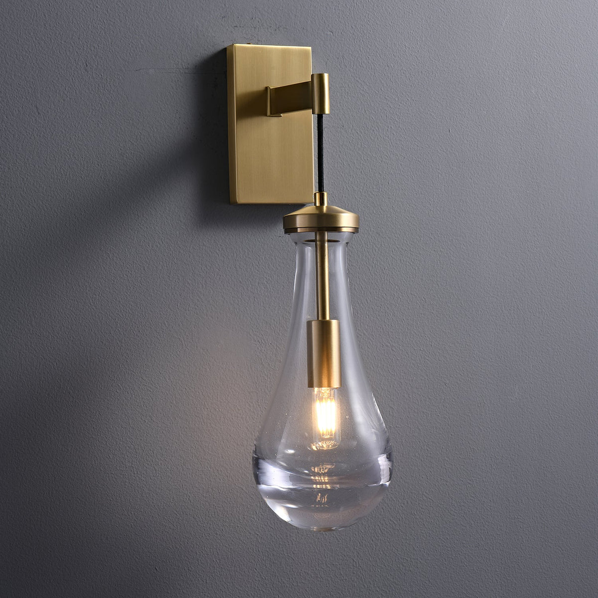 Leontine Glass Wall Lamp