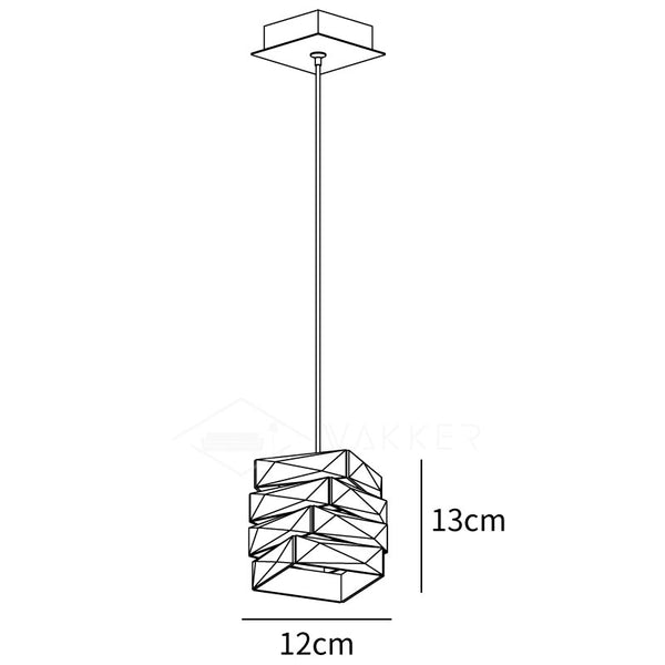Leuchten Crystal Pendant Lamp