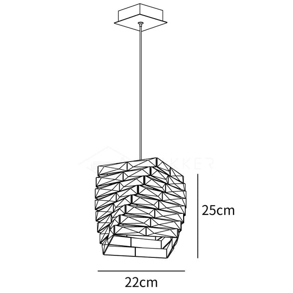 Leuchten Crystal Pendant Lamp
