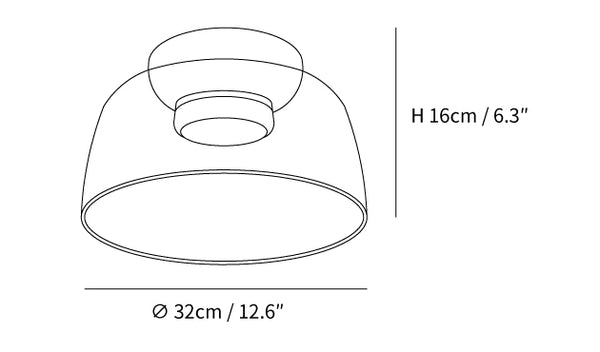 Levels Ceiling Light