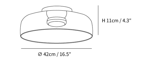 Levels Ceiling Light