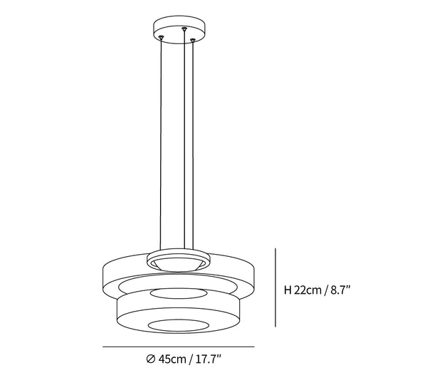Levels Series Pendant Light
