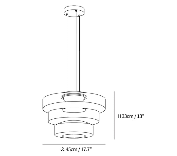 Levels Series Pendant Light