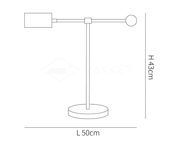 Lever Office Table Light