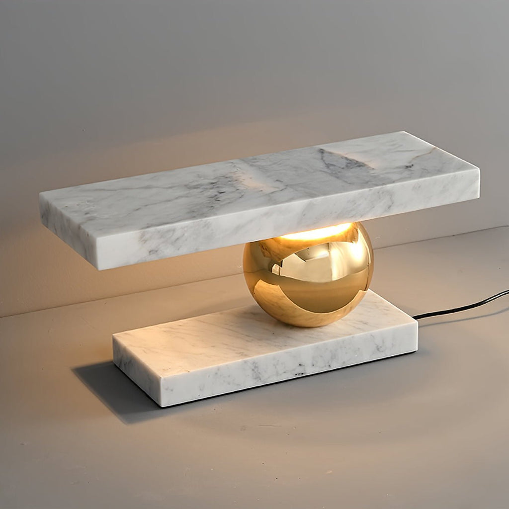 Levoro Stone Table Lamp